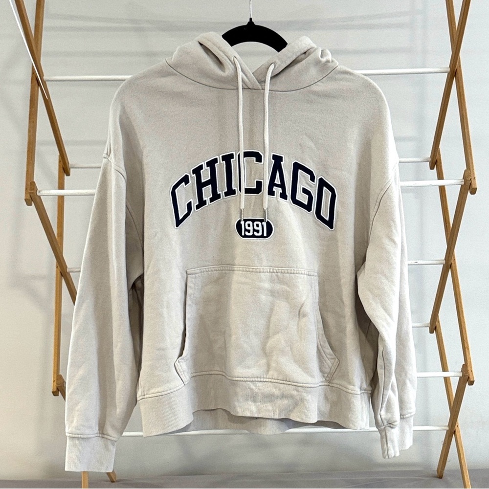 Garage Chicago 1991 Beige Hoodie